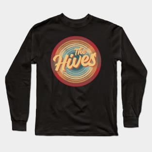 the hives vintage circle Long Sleeve T-Shirt